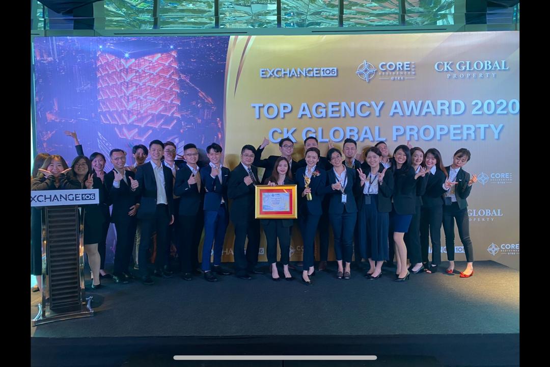 CK Global Property Top Agency Award 2020